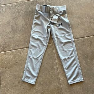 Under Armour Youth Utility Relaxed Piped Baseball Pant NWT sz small